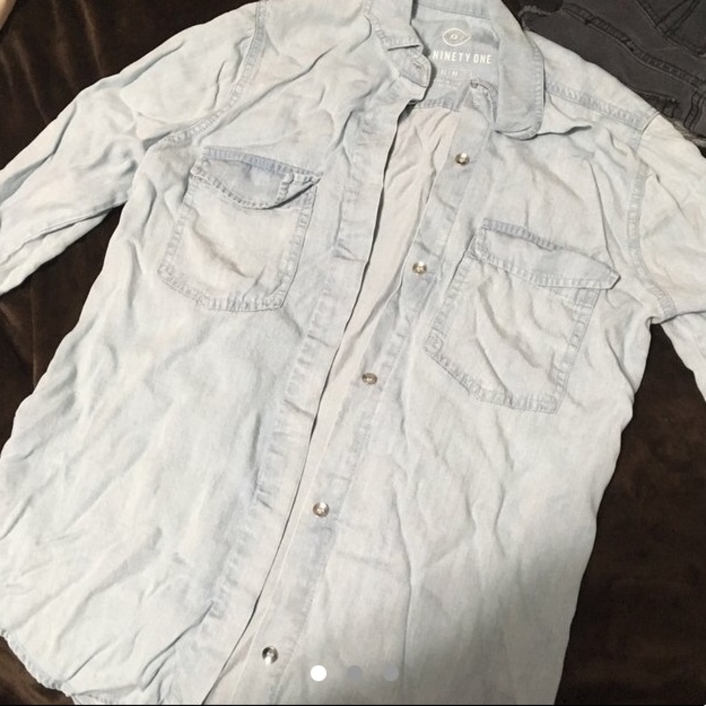 Light blue jean jacket